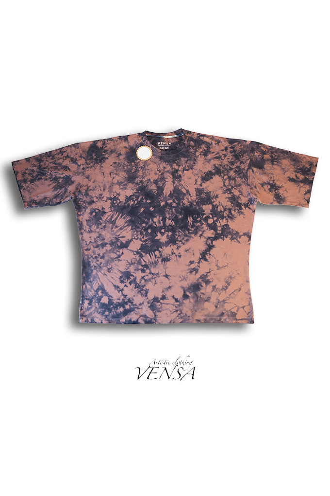 تیشرت تک نسخه تای دای با چاپ شکوفه